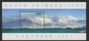 2001 Iceland MS.1006 Stamp Day Mini Sheet U/M (MNH)