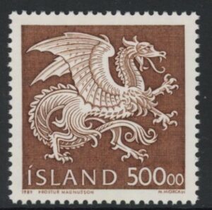 1989 Iceland SG.732 Guardian Spirits U/M (MNH)