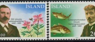 1989 Iceland SG.737-8 National History Society U/M (MNH)