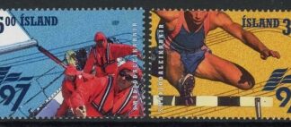 1997 Iceland SG.883-4 Small States Games Set of 2 values U/M (MNH)