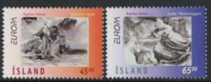 1997 Iceland SG.885-6 Europa Set of 2 values U/M (MNH)
