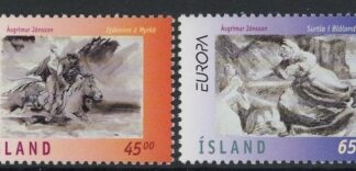 1997 Iceland SG.885-6 Europa Set of 2 values U/M (MNH)