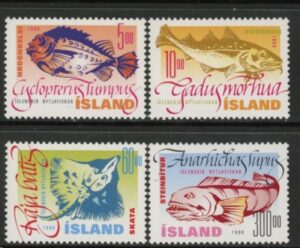 1998 Iceland SG.897-900 Fish Set of 4 values U/M (MNH)