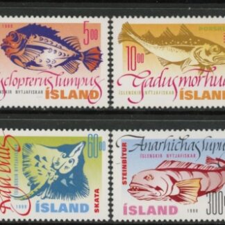 1998 Iceland SG.897-900 Fish Set of 4 values U/M (MNH)