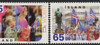 1998 Iceland SG.902-3 Europa Set of 2 values U/M (MNH)