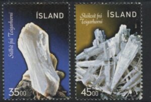 1998 Iceland SG.904-5 Minerals Set of 2 values U/M (MNH)
