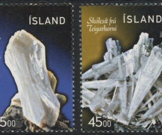 1998 Iceland SG.904-5 Minerals Set of 2 values U/M (MNH)
