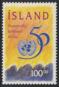 1995 Iceland SG.854 United Nations U/M (MNH)