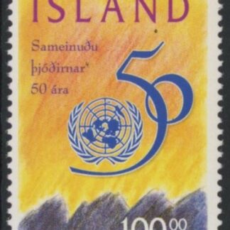 1995 Iceland SG.854 United Nations U/M (MNH)