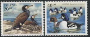 1996 Iceland SG.855-6 Birds Set of 2 values U/M (MNH)