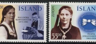 1996 Iceland SG.859-60 Europa Set of 2 values U/M (MNH)