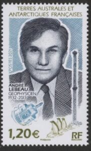 2021 French Antarctic SG.932 Andre Lebeau U/M (MNH)
