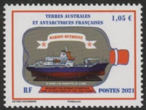 2021 French Antarctic SG.930 Ships U/M (MNH)