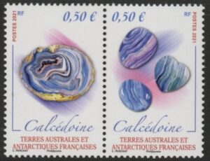 2021 French Antarctic SG.927-8 Minerals U/M (MNH)