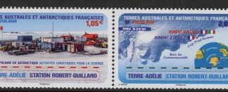 2020 French Antarctic SG.898-9 Robert Guilliard Research Centre Set of 2 values U/M (MNH)
