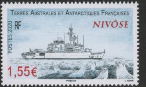 2020 French Antarctic SG.904 Nivose Ship U/M (MNH)