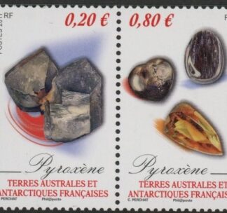 2017 French Antarctic SG.797-8 Minerals Set of 2 values U/M (MNH)