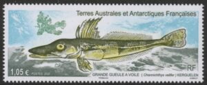 2020 French Antarctic SG.893 Crocodile Icefish U/M (MNH)
