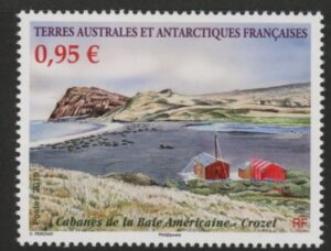 2019 French Antarctic SG.868 American Bay Cabin U/M (MNH)