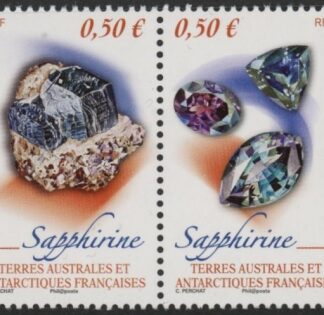 2019 French Antarctic SG.865-6 Minerals Set of 2 values U/M (MNH)