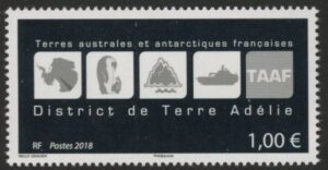 2018 French Antarctic SG.855 Symbols of FAAT U/M (MNH)