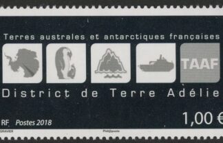 2018 French Antarctic SG.855 Symbols of FAAT U/M (MNH)