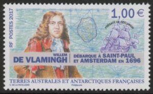 2017 French Antarctic SG.806 William De Vlamingh U/M (MNH)