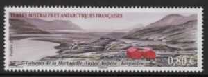 2017 French Antarctic SG.800 Huts of Amphere Valley U/M (MNH)