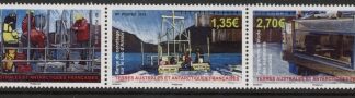 2019 French Antarctic SG.875-7 Kergulen Island Lace Sediment Set of 3 values U/M (MNH)