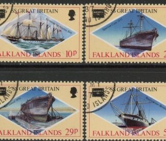1986 Falkland Islands.  SG.527-30  Ameripex 86 Stamp Show.  set 4 values. used (CTO)