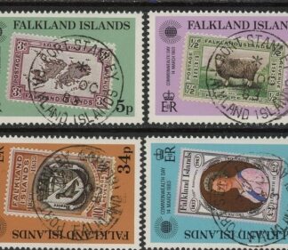 1983 Falkland Islands. SG.450-3  Commonwealth Day. set 4 values. used (CTO)