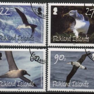 2009 Falkland Islands. SG.1140-3 Albatrosses. set 4 values. used (CTO)