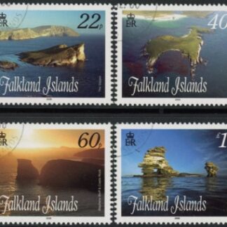 2008 Falkland Islands - SG.1112-5  Stacks & Buffs 1st series  set 4 values. used (CTO)