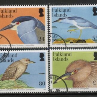 2006 Falkland Islands. SG.1034-7  Black-crowned Night Heron set 4 values. used (CTO)