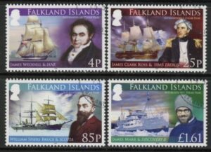 2008 Falkland Islands - SG.1088-91  International Polar Year set 4 values.  used (CTO)