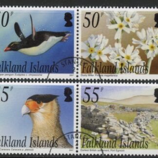 2007 Falkland Islands -  SG.1083-6  Offshore Islands 7th series Saunders Island 4 values.  used (CTO)