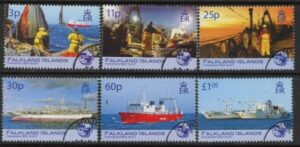 2006 Falkland Islands - SG.1066-71 20th Anniversary of Falklands Fisheries set 6 values. used (CTO)