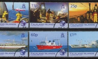 2006 Falkland Islands - SG.1066-71 20th Anniversary of Falklands Fisheries set 6 values. used (CTO)