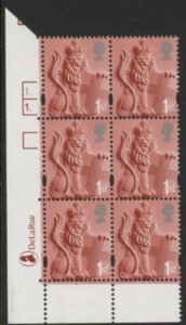 EN2 1st Lion & Shield 2B cyld. 1 1 dot Phos 49 DLR U/M (MNH)