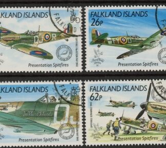 1990 Falkland Islands.  SG.601-4  Stamp World London 90. set 4 values. Used (CTO)