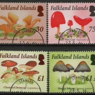 2014 Falkland Islands SG.1288-91 Fungi  4 values. fine used