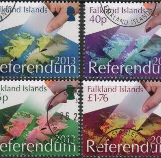 2013 Falkland Islands SG.1247-50 Referendum. fine used.