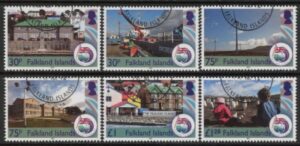 2012 Falkland Islands SG.1216- 21 Liberation  6 values. fine used.