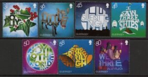 2010 Guernsey SG.1361-7 Christmas Set of 7 values U/M (MNH)