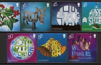 2010 Guernsey SG.1361-7 Christmas Set of 7 values U/M (MNH)