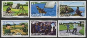2007 Guernsey SG.1159-64 Europa Set of 6 values U/M (MNH)
