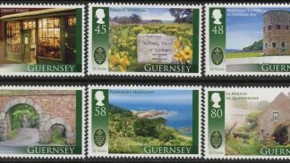 2010 Guernsey SG.1343-8 National Trust for Guernsey Set of 6 values U/M (MNH)