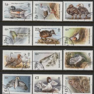 2003 Falkland Islands. SG.954-65   Birds.  set 12 values  fine used