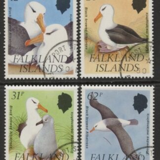 1990 Falkland Islands.  SG.608-11. Black-browed Albatross.  set 4 values. Used (CTO)