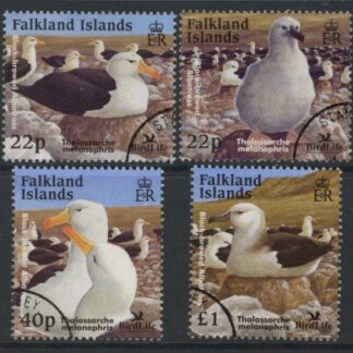 2003 Falkland Islands. SG.967-70   Birdlife International- Black-browed Albatross.  set 4 values. fine used.